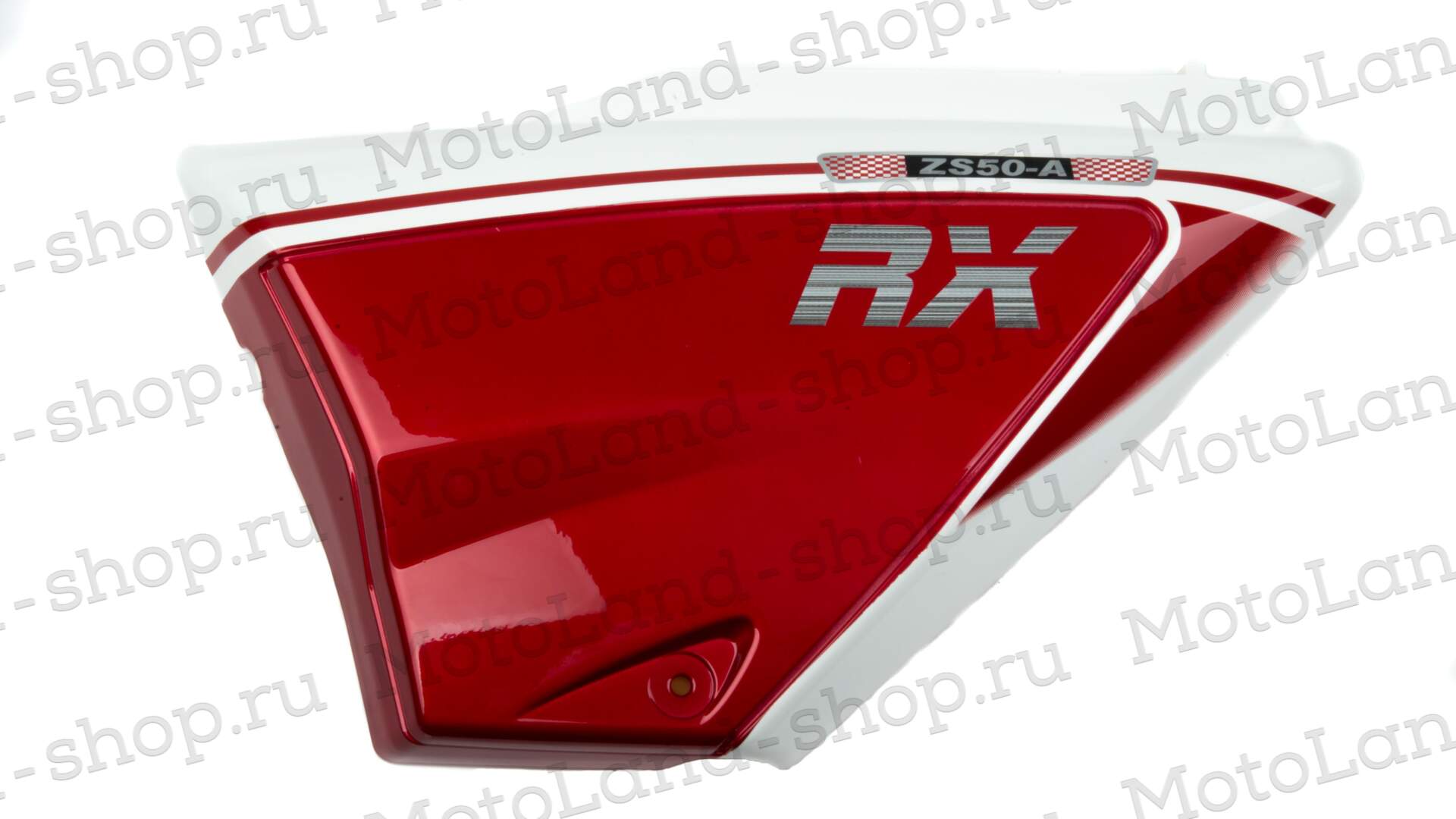 Крышка (облицовка) левая Альфа RX красная