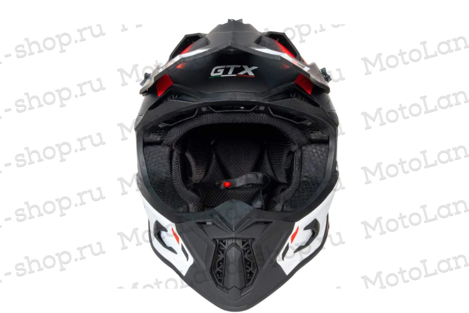 Шлем мото кроссовый GTX 635 №1 (L) RED