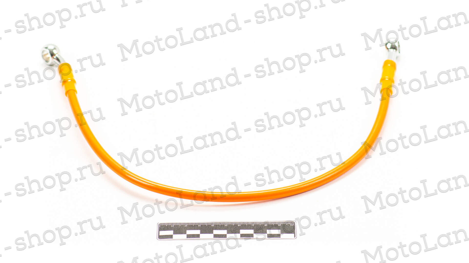 Шланг гидравлический тормозной (армированный) L= 500 d=10мм оранжевый