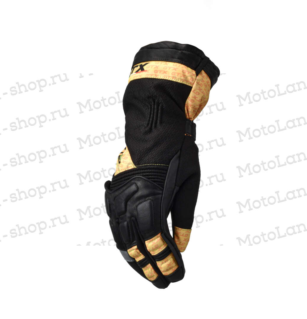 Перчатки для снегохода GTX №2 black-yellow (XXL)