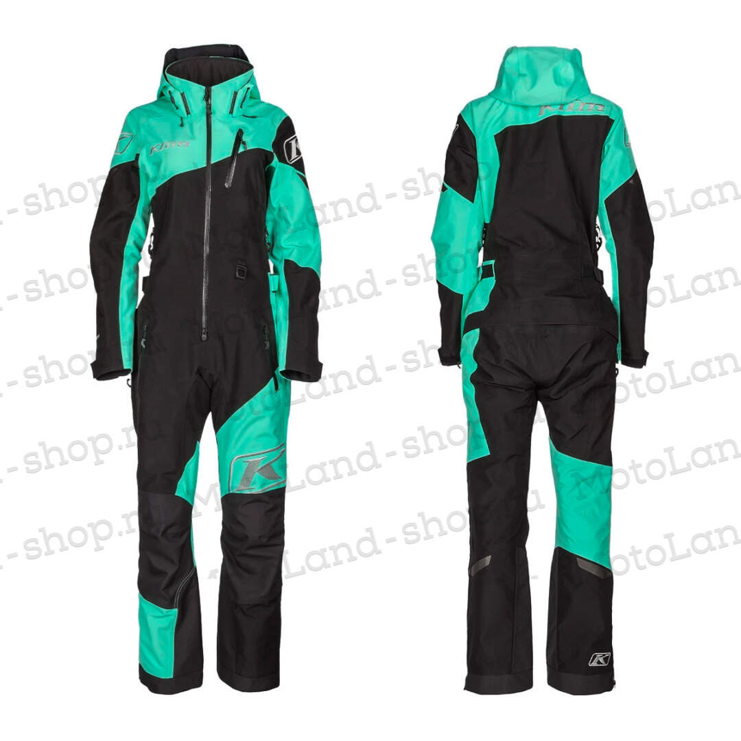 Комбинезон для снегохода (женский) KLIM SHREDSA ONE-PIECE №7 turquoise (текстиль) (XXL)