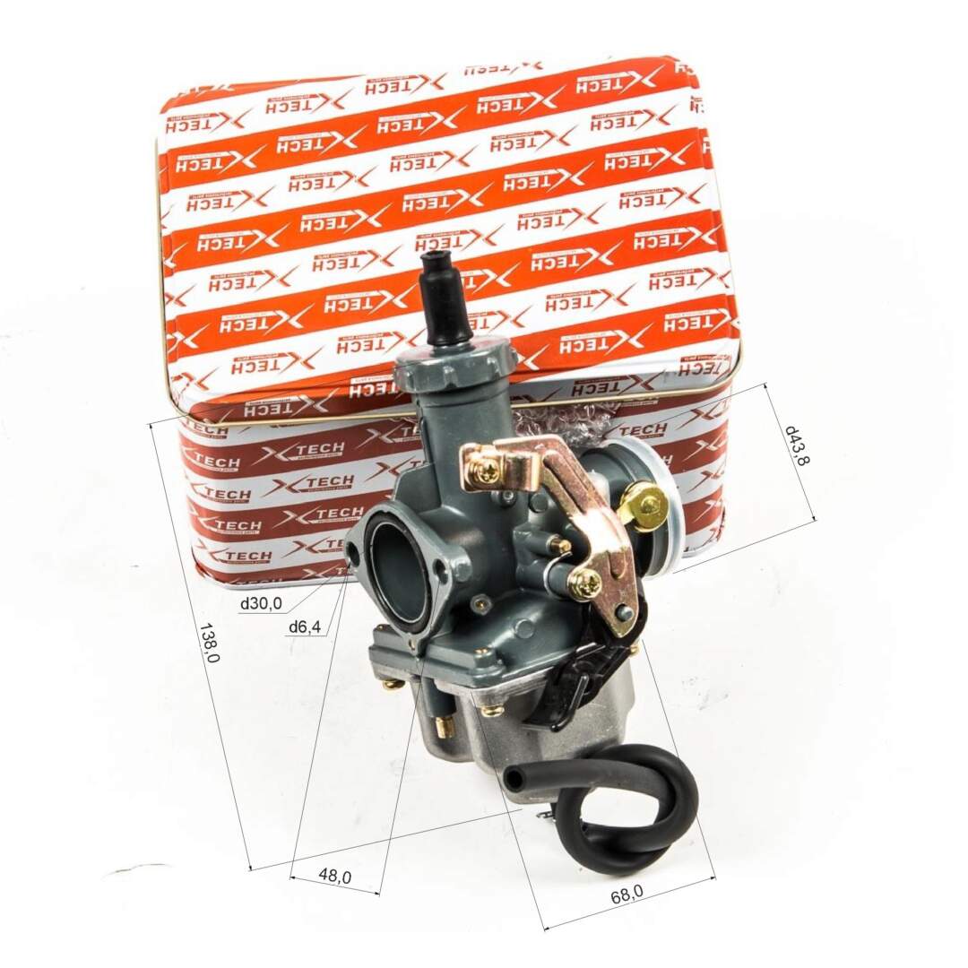 Карбюратор 200см3 (обогатитель под трос) X-TECH