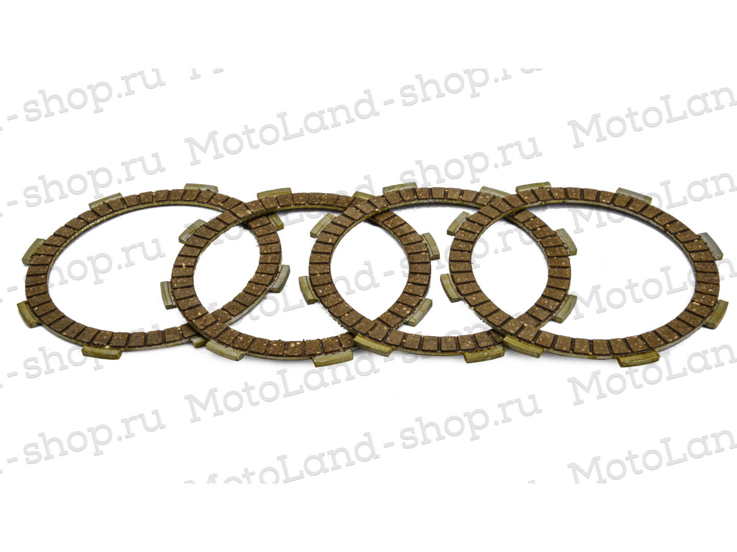 Диск сцепления 154FMI 125см3 (компл 4шт) X-tech