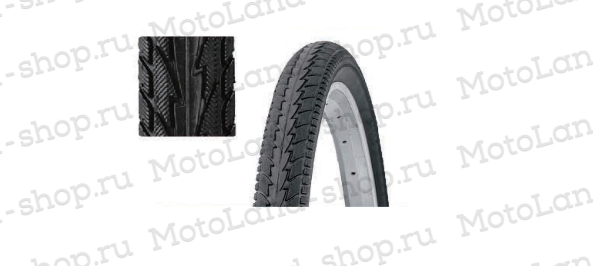 Покрышка Вело 26х1,75 P-1024(A) (Wanda tire)