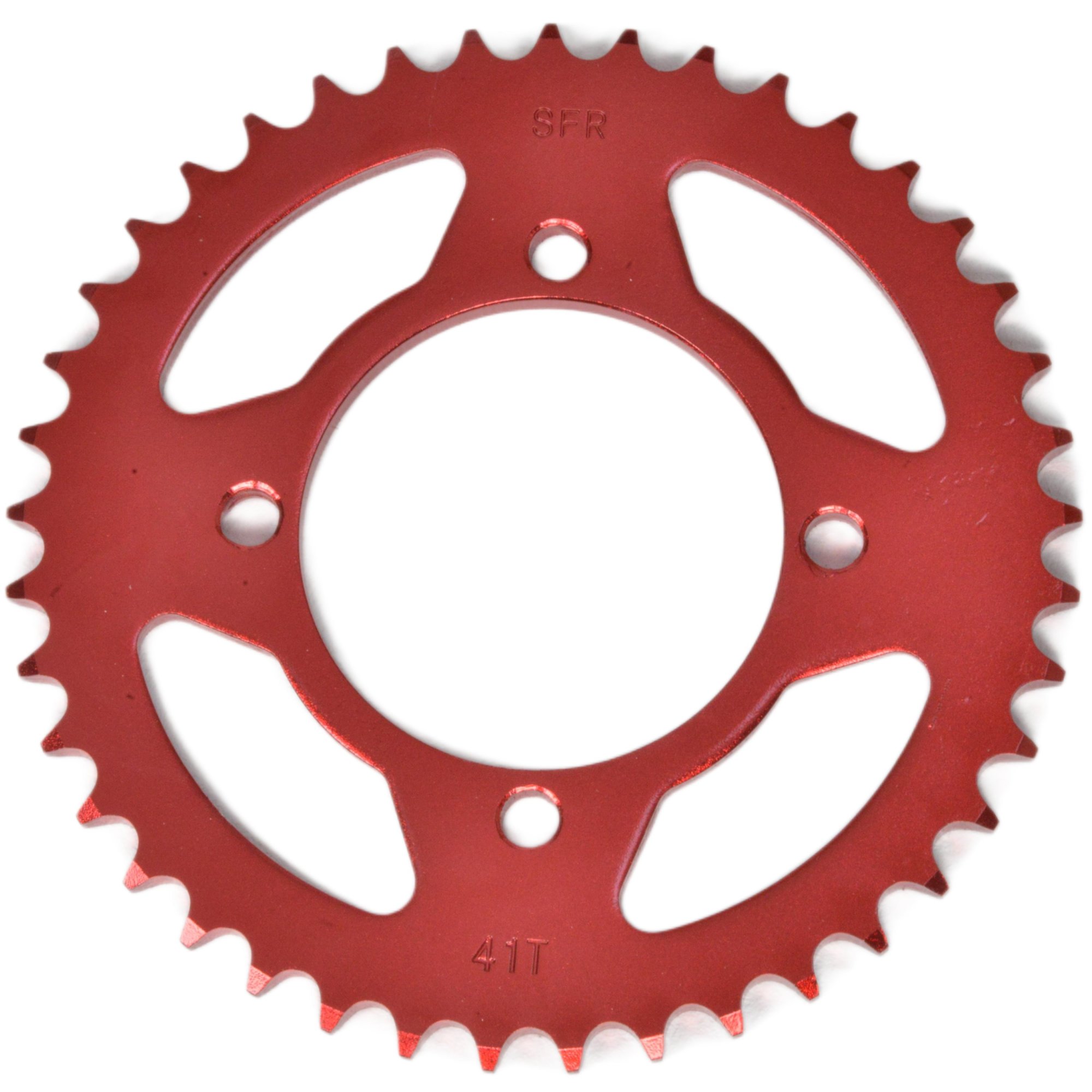 Венец, звезда ведомая (428H-41) SFR PIT BIKE 125-190 4х92х76 красная