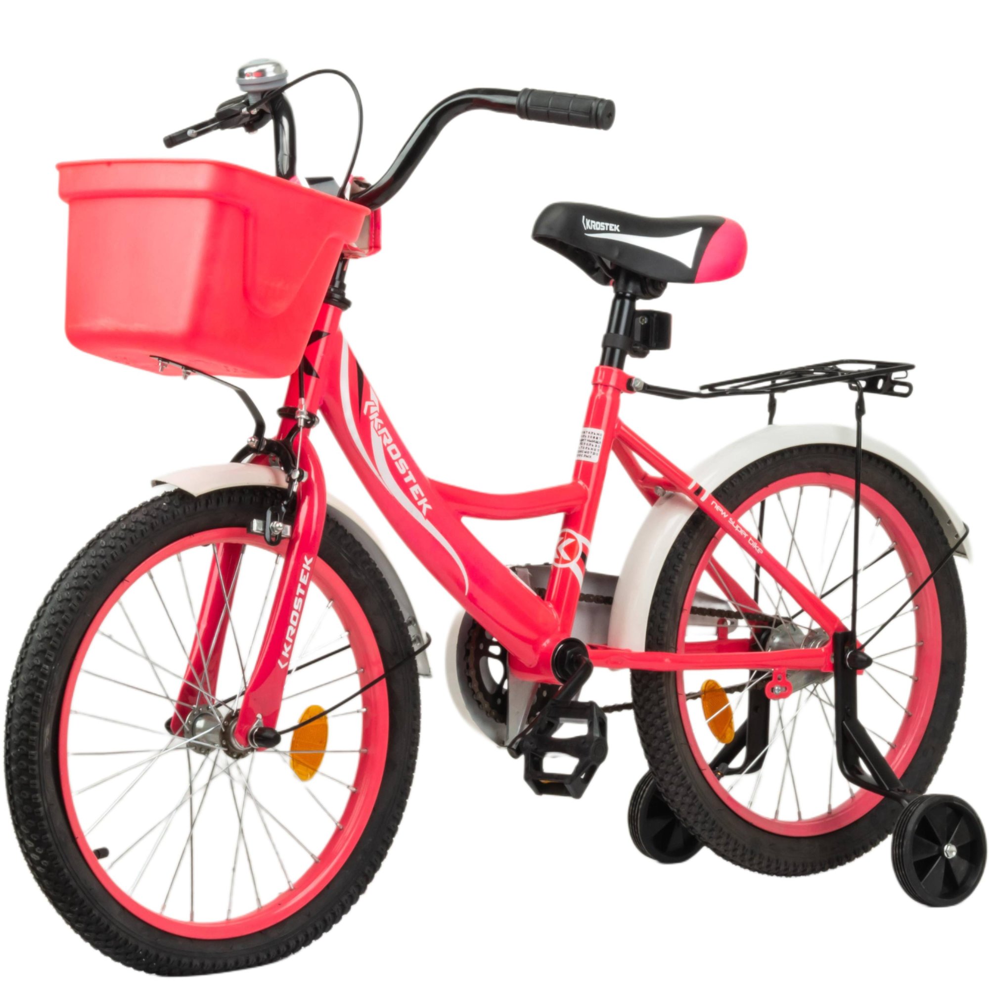 Велосипед 18" KROSTEK WAKE (розовый)