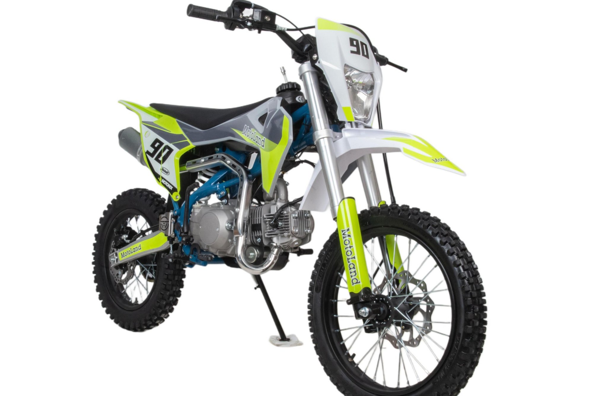 Питбайк  Motoland TCX125 E 17/14 зеленый NEW