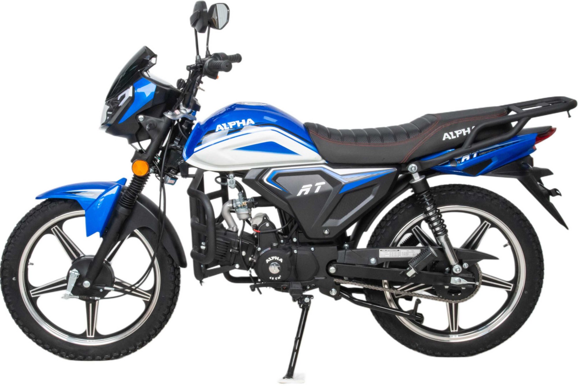 Мопед Motoland Альфа RT 11 (LM48-B) синий (A)