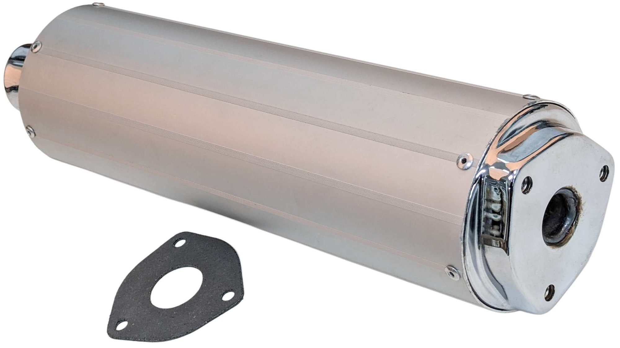 Глушитель (12") с коленом 139QMB 50/80см3