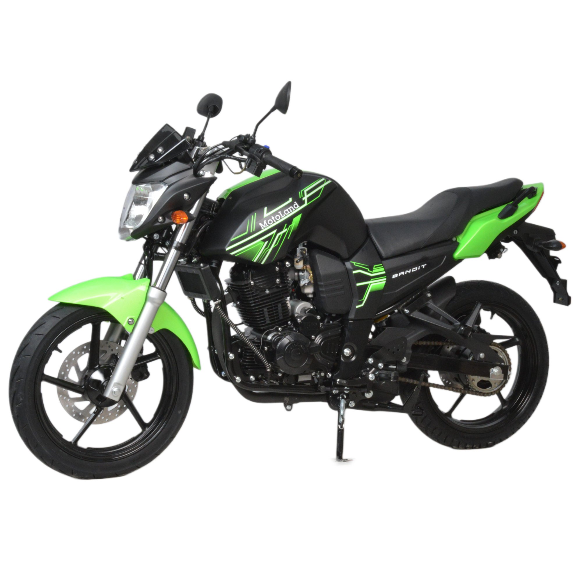Мотоцикл дорожный Motoland BANDIT 300 зеленый