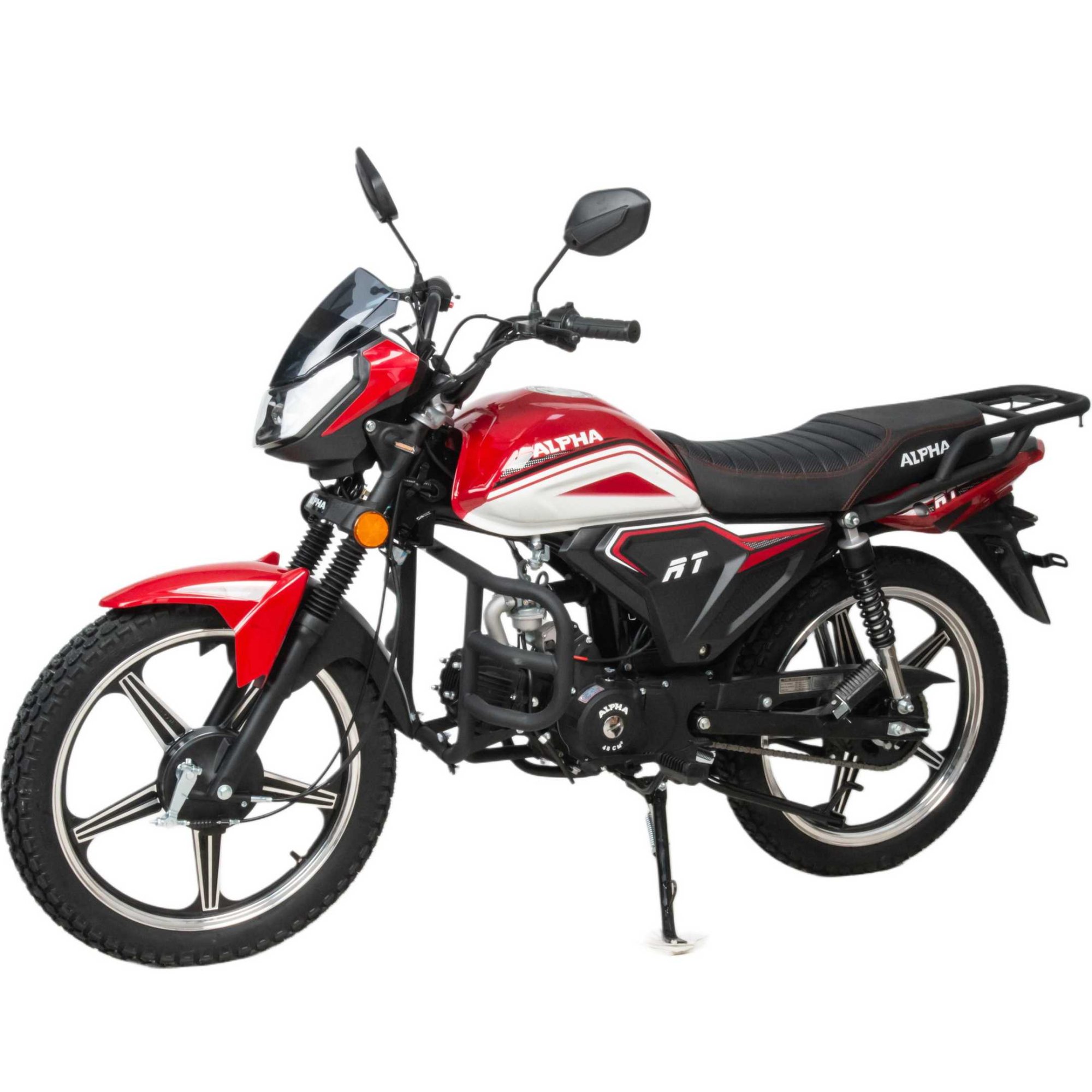 Мопед Motoland Альфа RT 11 (LM48-B) красный  (A)