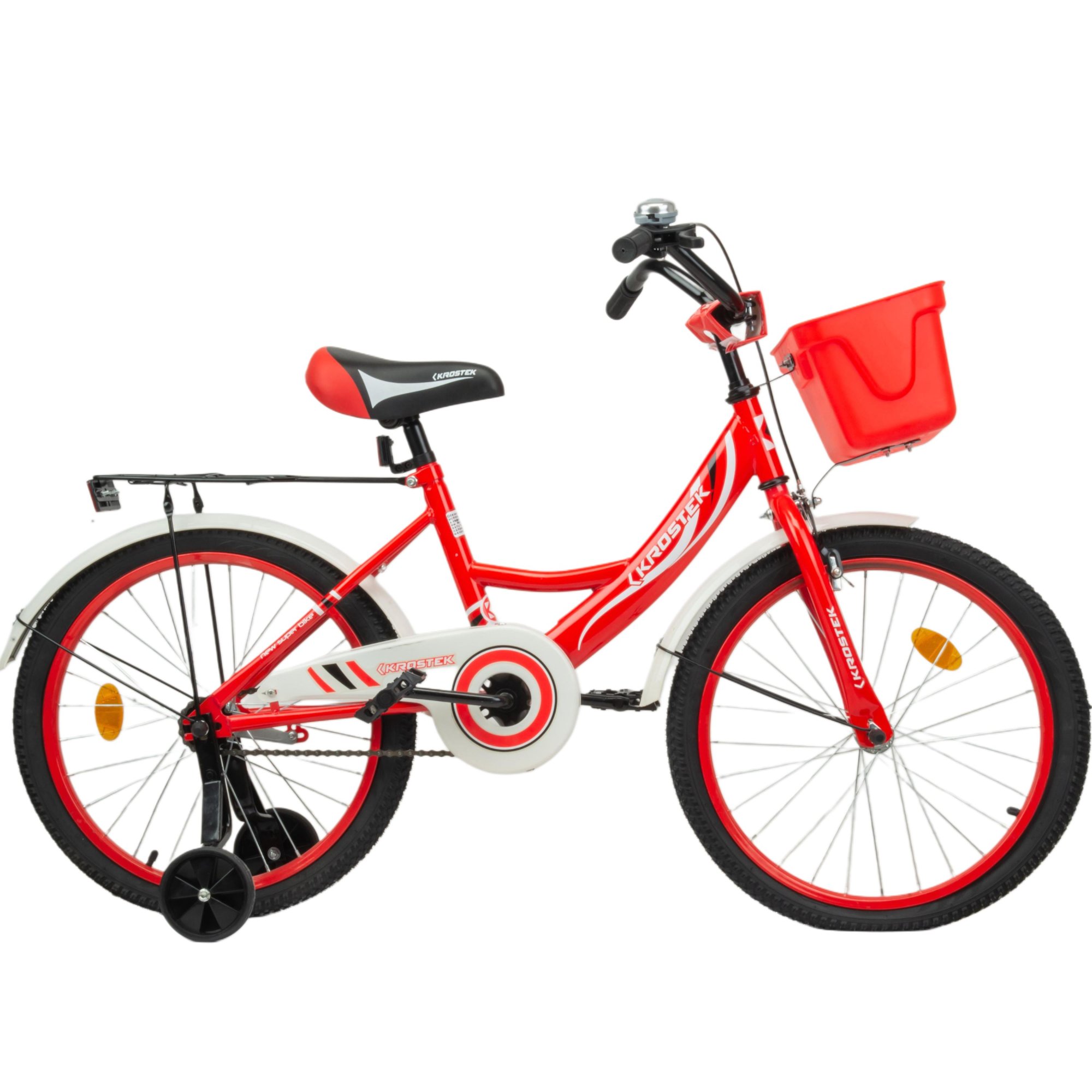 Велосипед 20" KROSTEK WAKE (красный)