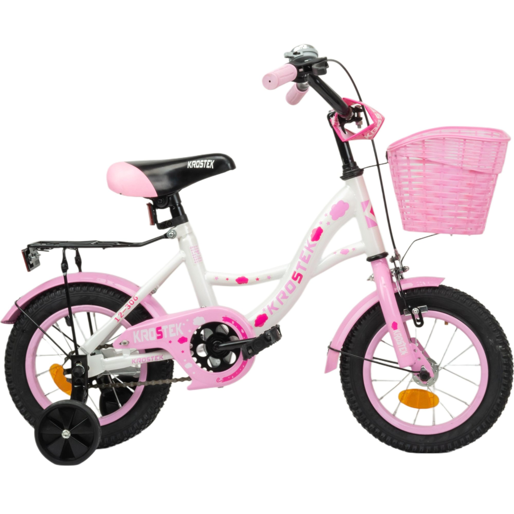 Велосипед 12" KROSTEK PLAY (розовый)