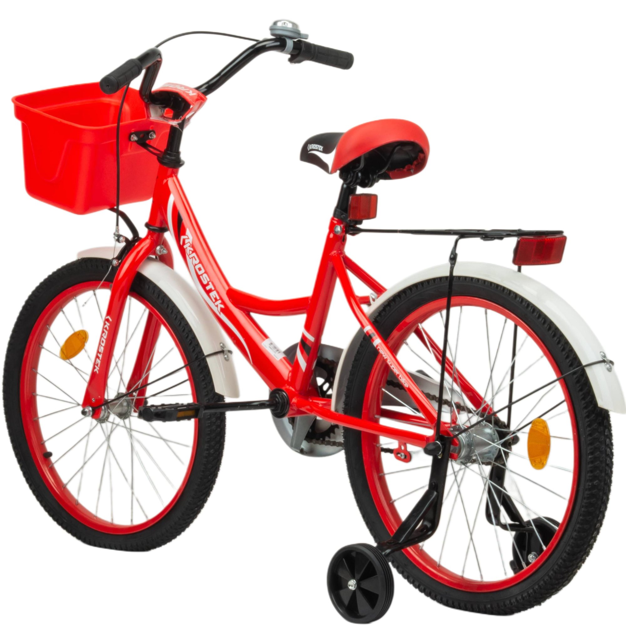 Велосипед 20" KROSTEK WAKE (красный)