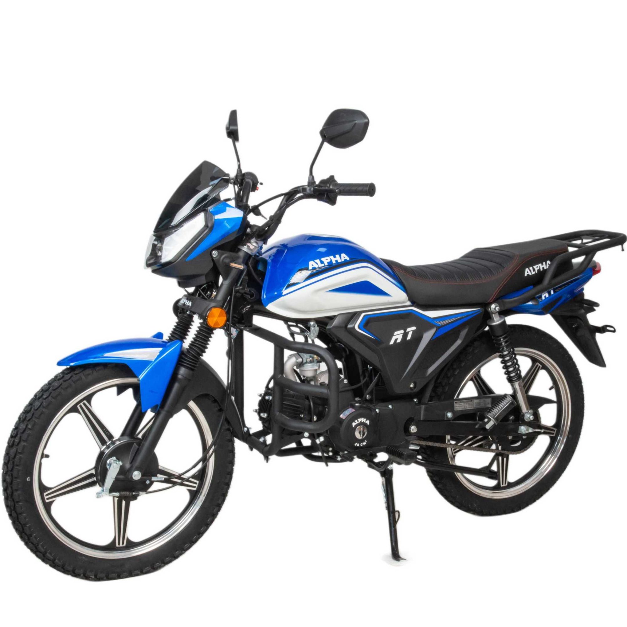 Мопед Motoland Альфа RT 11 (LM48-B) синий (A)