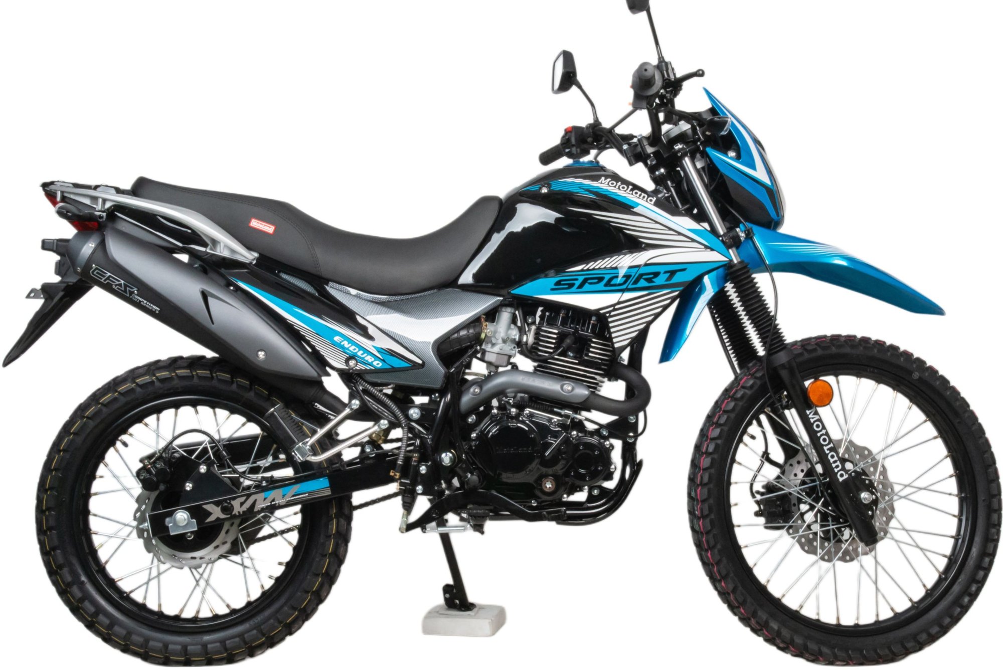 Мотоцикл Кросс 250 ENDURO LT (XF250-B) NEON синий
