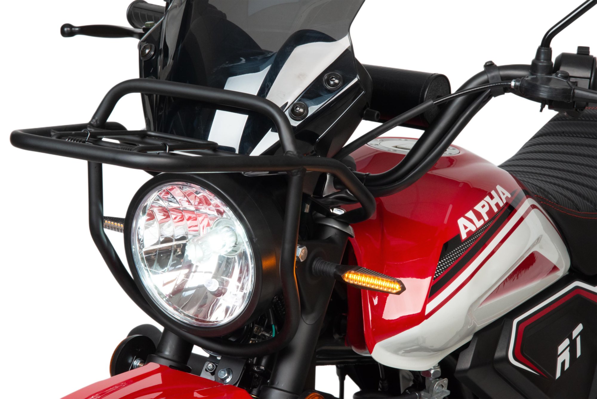 Мопед Motoland Альфа RT Forester 11 (LM48-B) красный