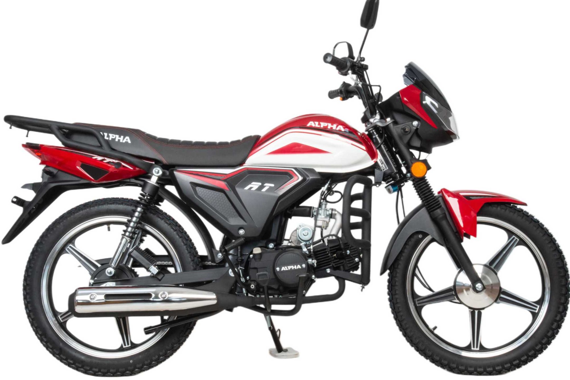 Мопед Motoland Альфа RT 11 (LM48-B) красный  (A)